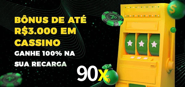 90x melhor bônus de depósito